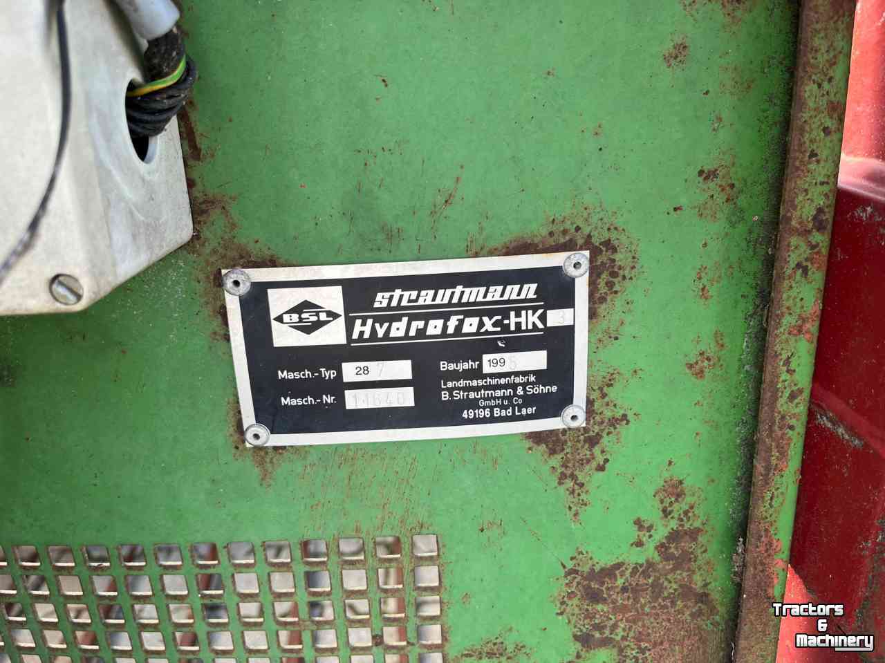Silage block-cutter Strautmann Hydrofox-HK3