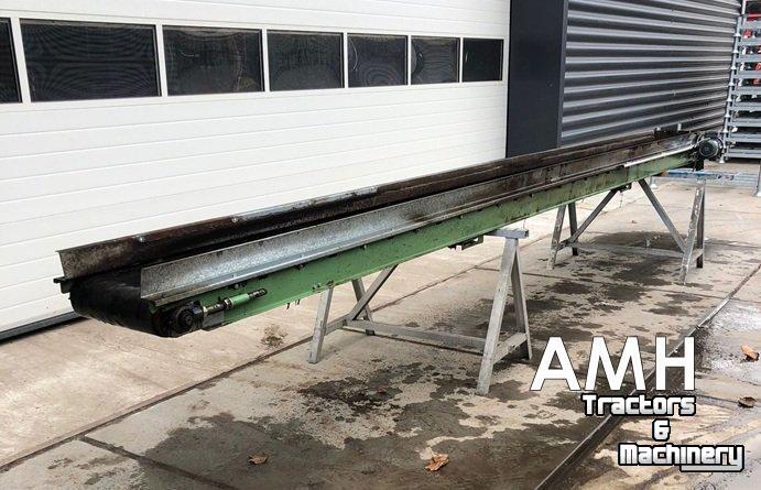 Conveyor Schomaker 6011 6200X400 TRANSPORTBAND VLAKKE BAND FLAT BELT CONVEYOR BELT FLACHBAND FÖRDERBAND