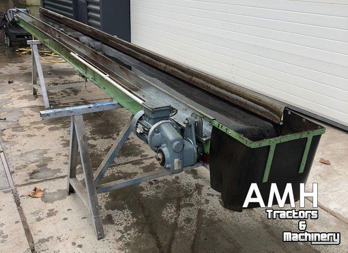 Conveyor Schomaker 6011 6200X400 TRANSPORTBAND VLAKKE BAND FLAT BELT CONVEYOR BELT FLACHBAND FÖRDERBAND