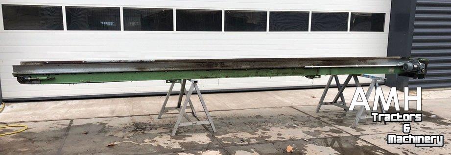 Conveyor Schomaker 6011 6200X400 TRANSPORTBAND VLAKKE BAND FLAT BELT CONVEYOR BELT FLACHBAND FÖRDERBAND