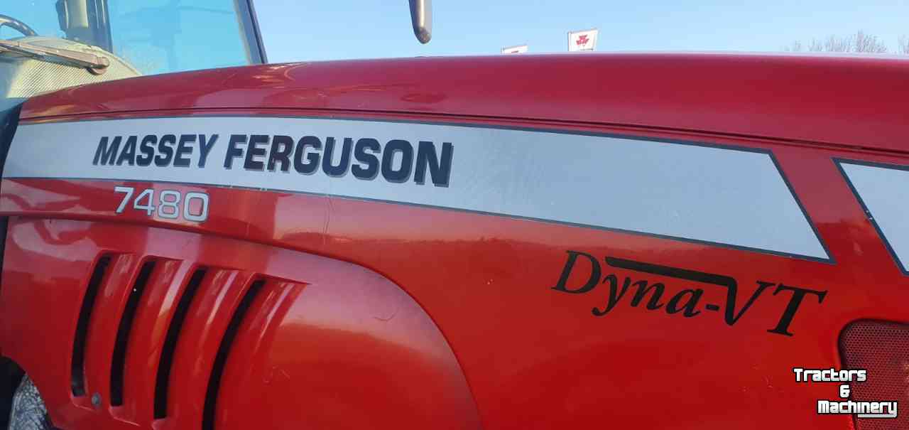 Tractors Massey Ferguson 7480 Tier III SISU