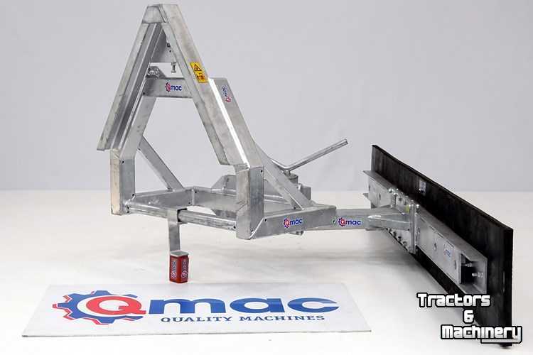 Rubber yard scraper Qmac Rubberschuif Modulo Accord aanbouw
