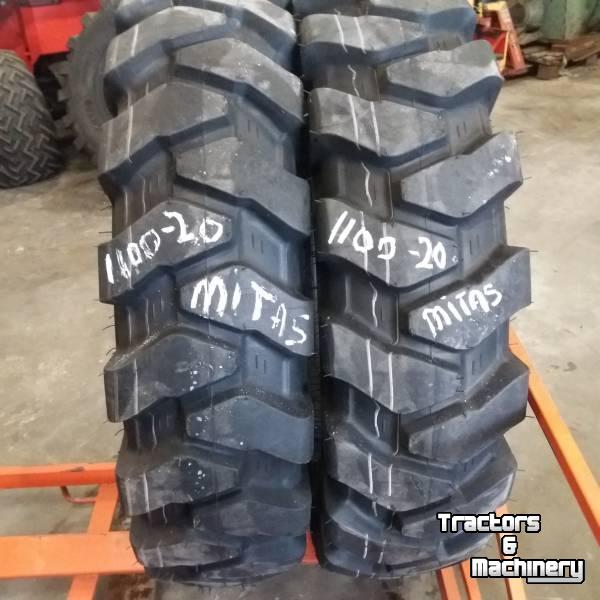 Wheels, Tyres, Rims & Dual spacers Mitas 1100--20