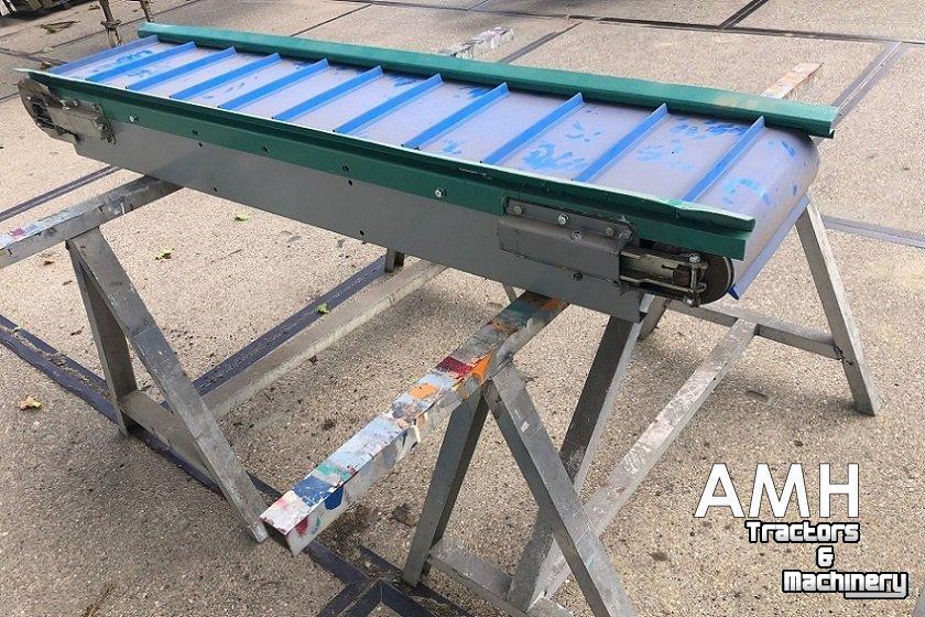 Conveyor  Vlakke-/opvoerband 1770X350 TRANSPORTBAND VLAKKE BAND, FLACHBAND, OPVOERBAND, STEIGBAND
