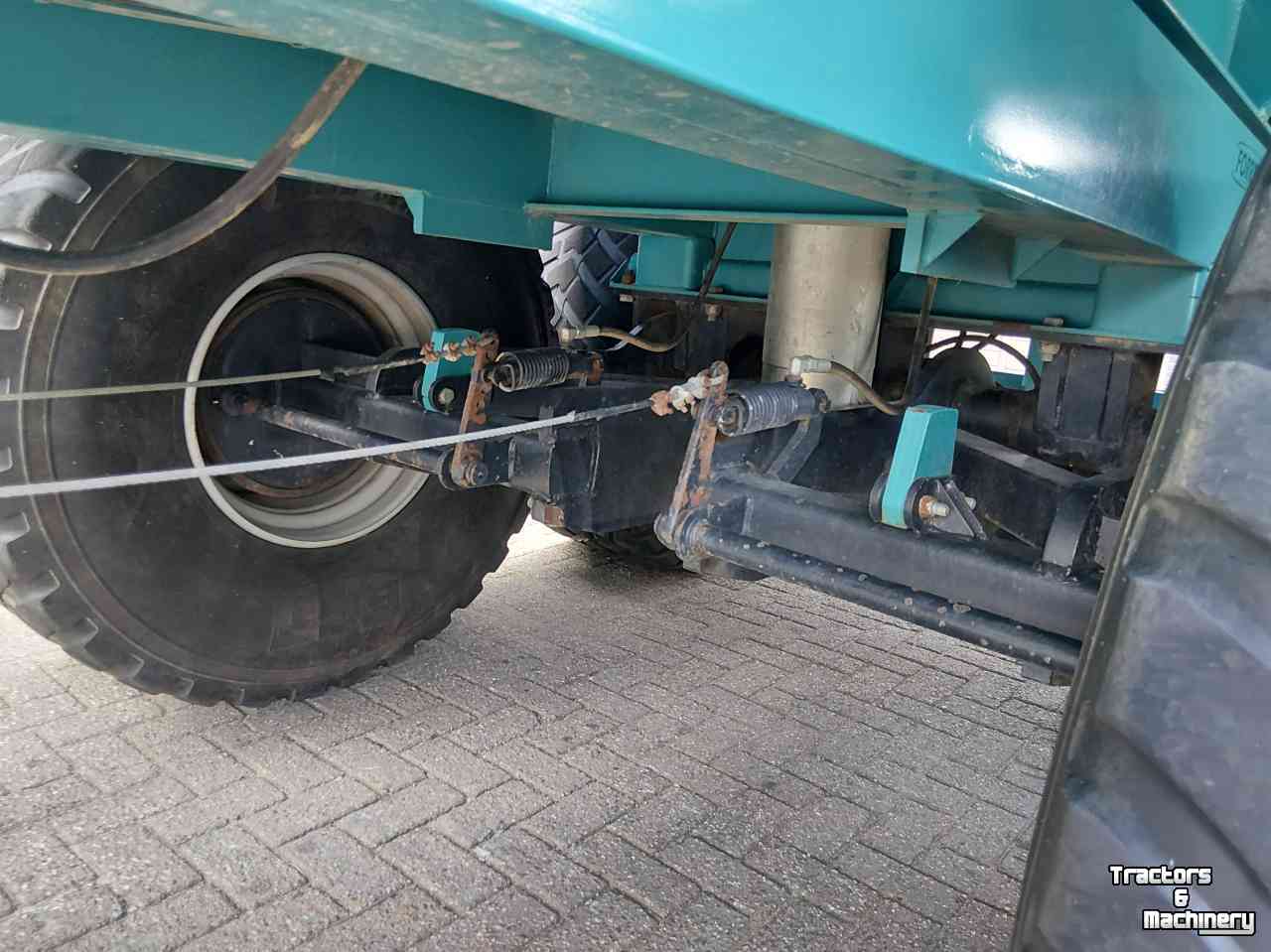 Dumptrailer Rolland Rollspeet 6835 Kipper Silage kipper gedwongen gestuurd