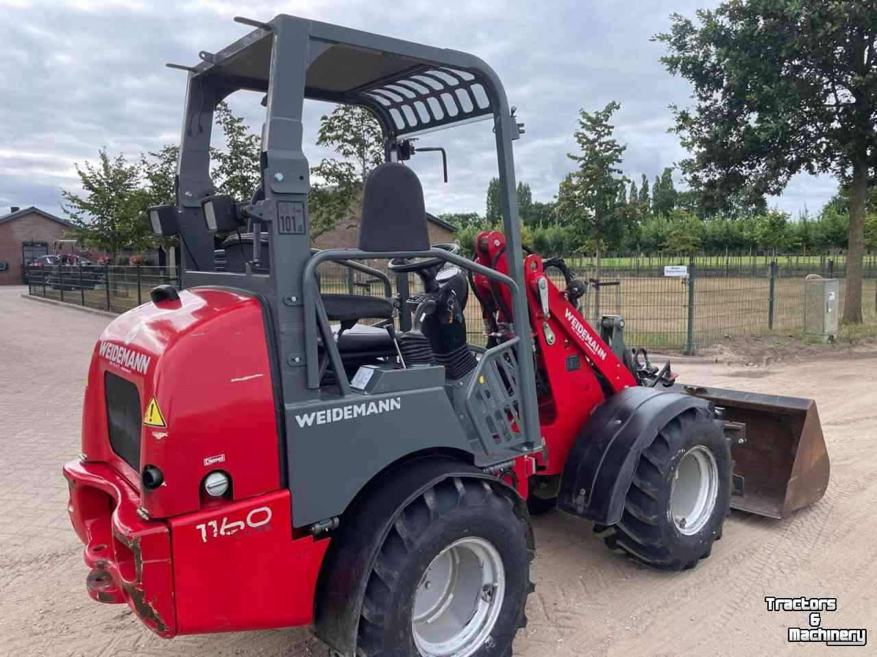 Wheelloader Weidemann 1160
