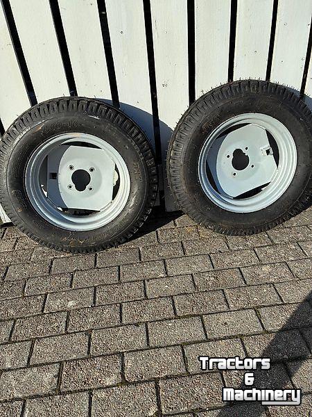 Wheels, Tyres, Rims & Dual spacers BKT implement AW-702 600-16