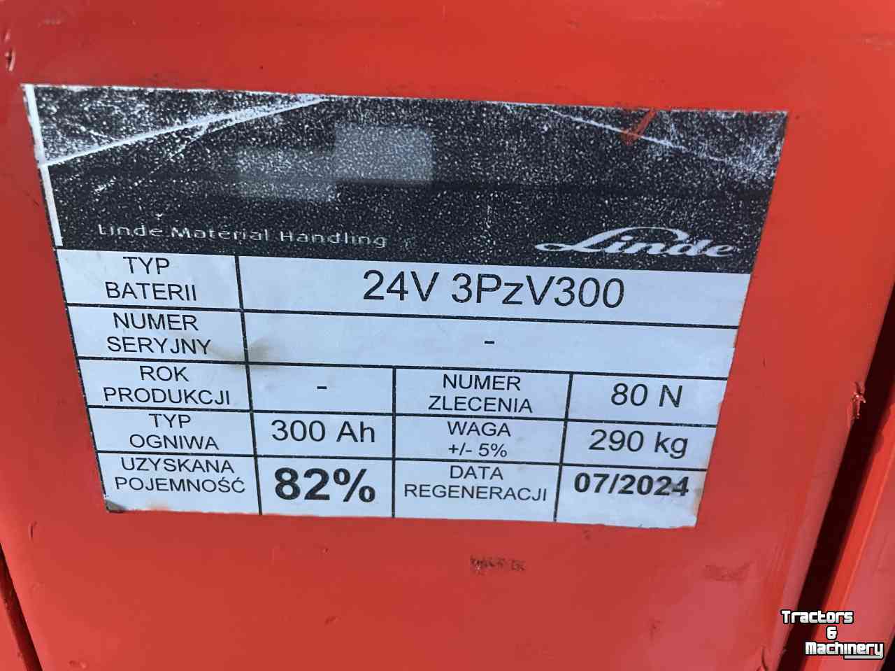Other transport and industrial equipment and accessories Linde P30 electric