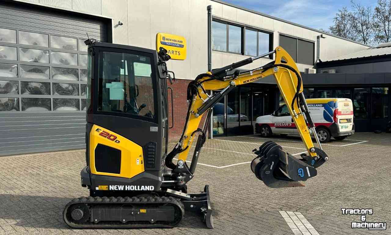 Mini-Excavator New Holland E 20 D Mini-graver