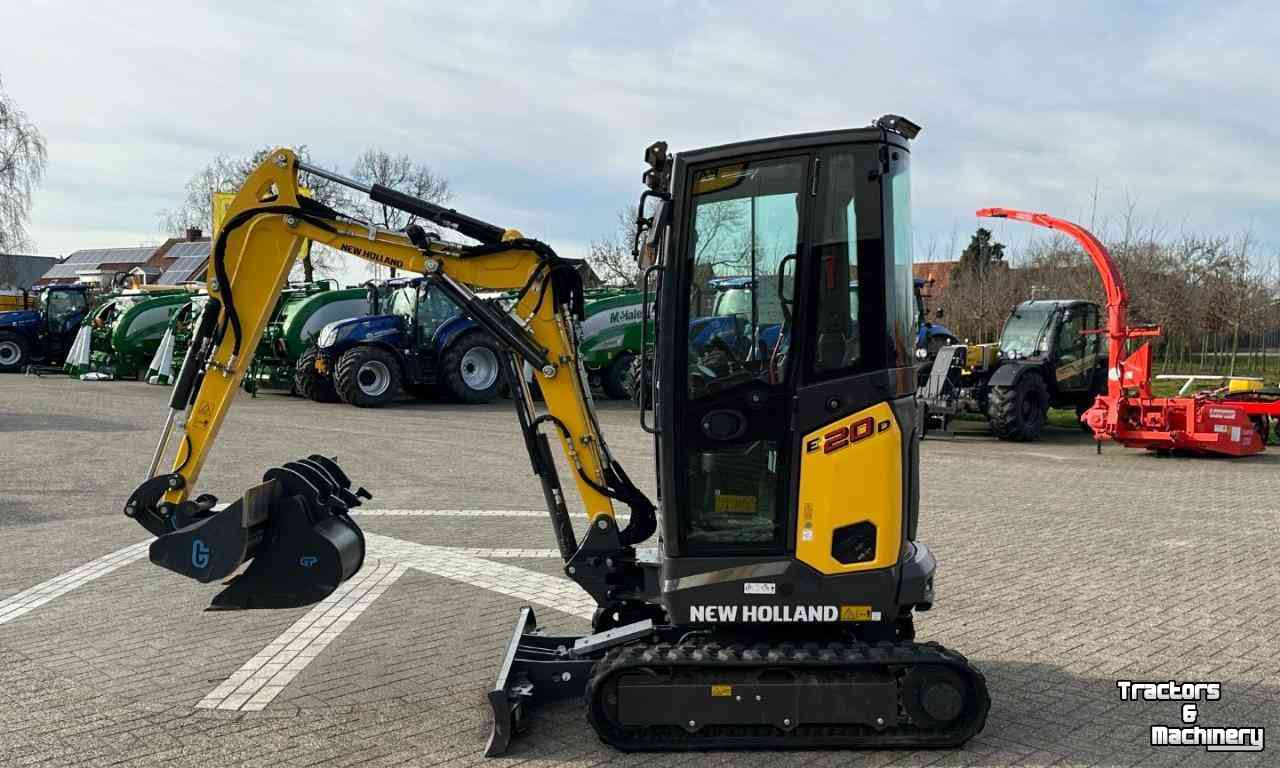 Mini-Excavator New Holland E 20 D Mini-graver
