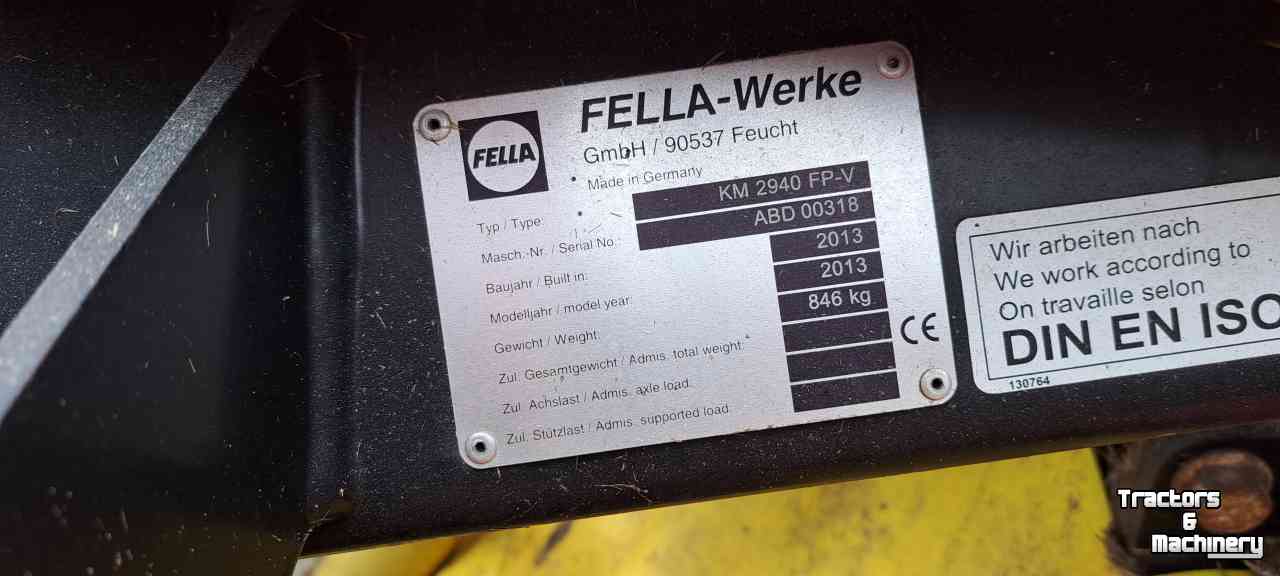 Mower Fella KM 2940 FP-V