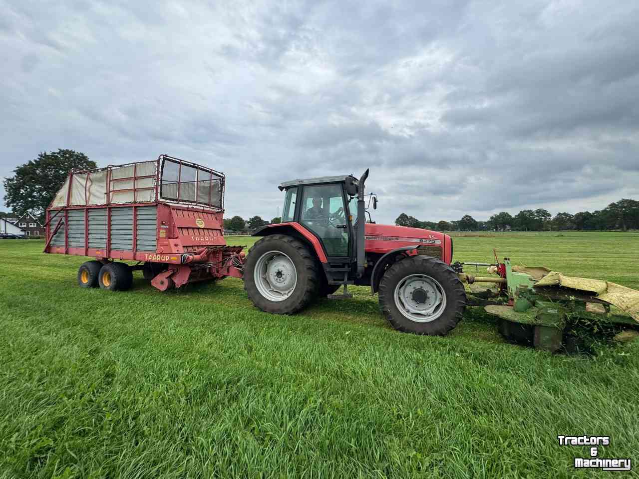 Self-loading wagon Taarup 1030 Opraapwagen / Ladewagen