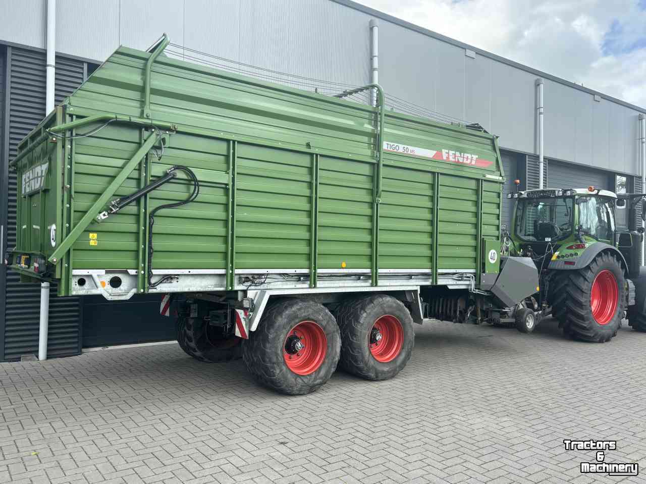 Self-loading wagon Fendt Tigo 50MS Ladewagen