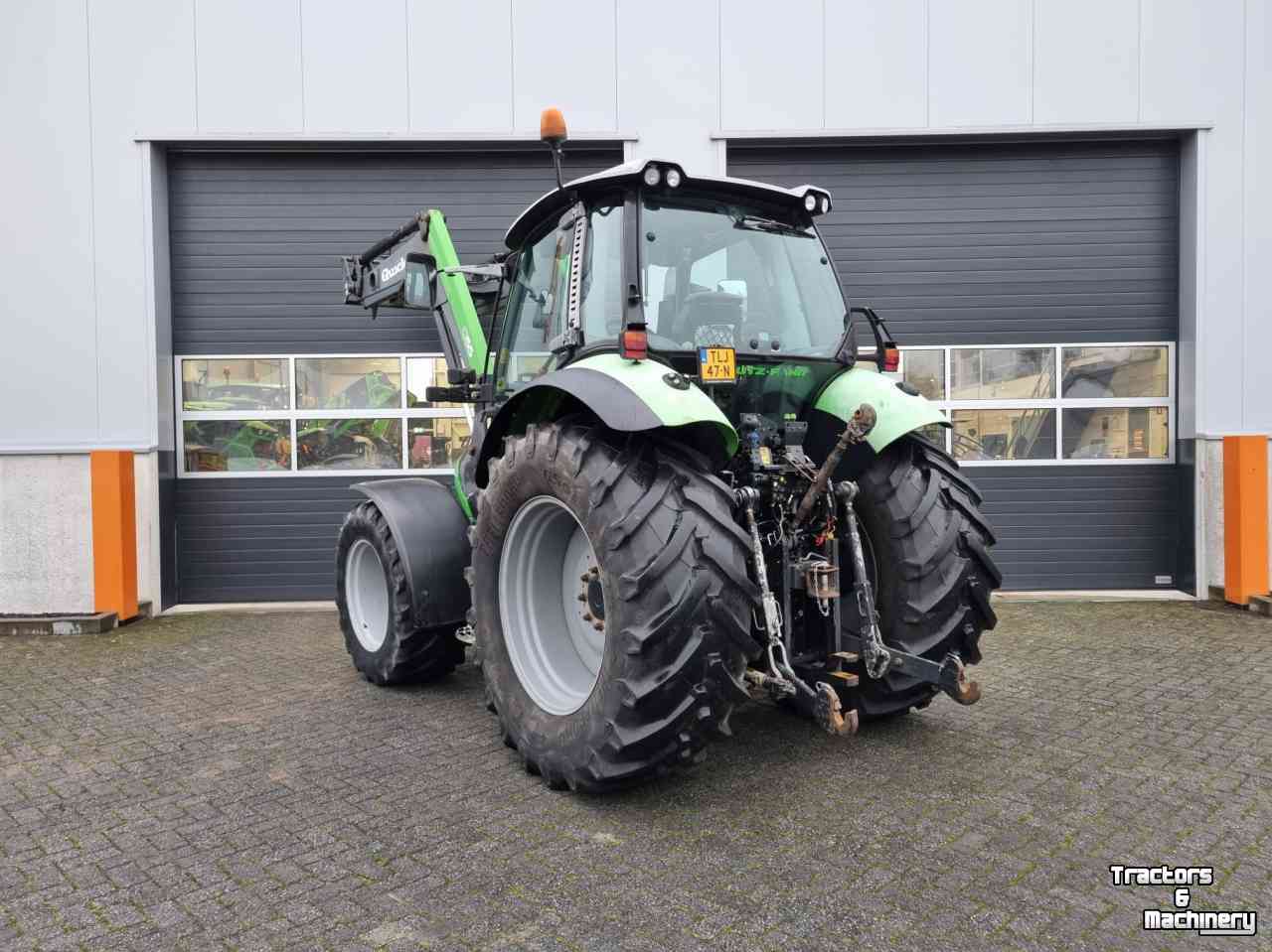 Tractors Deutz-Fahr Agrotron M410 met Quicke voorlader