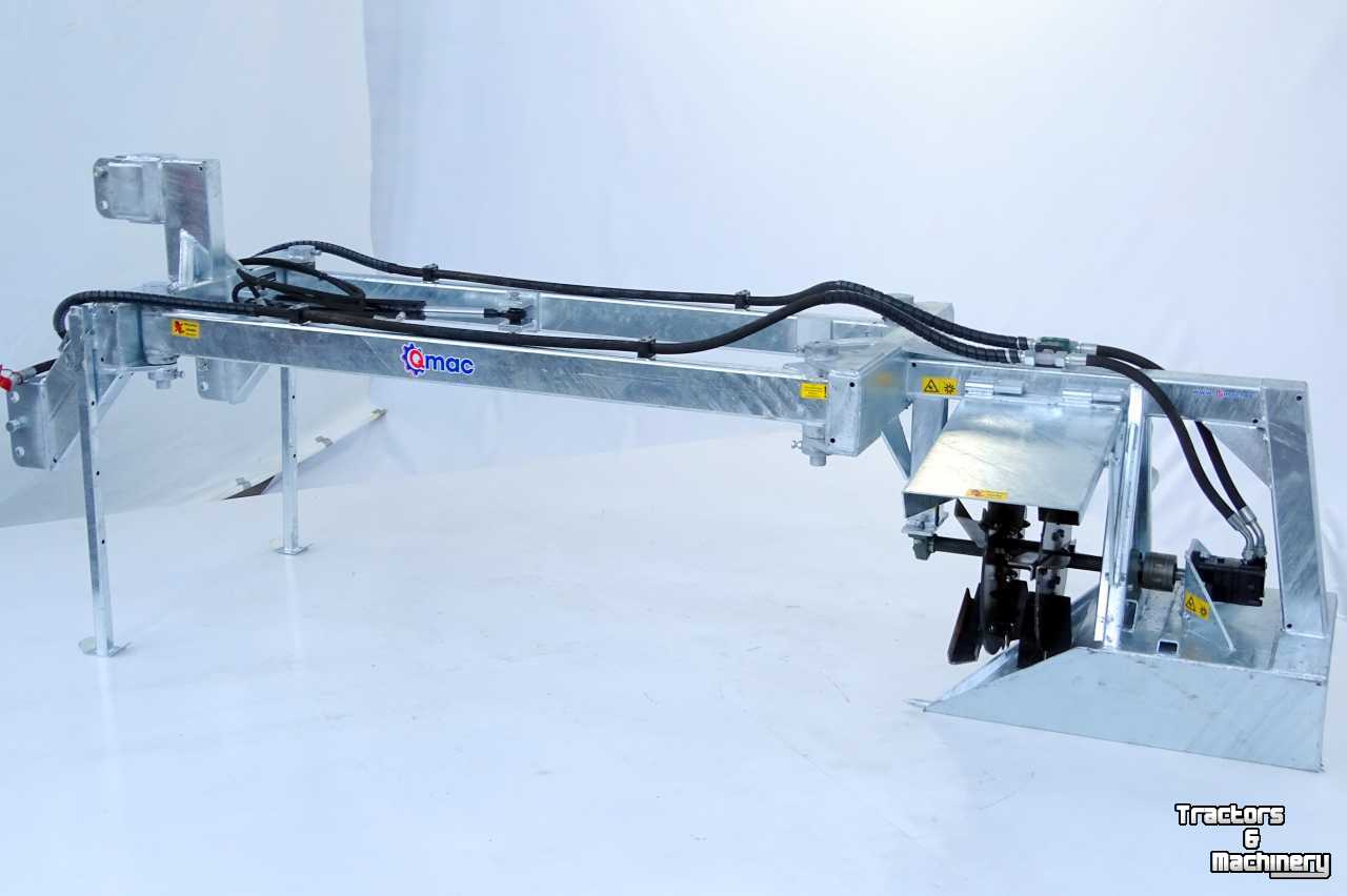 Rotary Ditcher Qmac Hydro Twin Hydraulisch aangedreven verstelbare greppelfrees