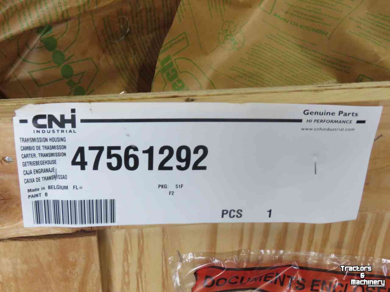 Tractor New Holland Transmissie huis New holland T6 - tier4b - Auto Command Parts nr:47561292