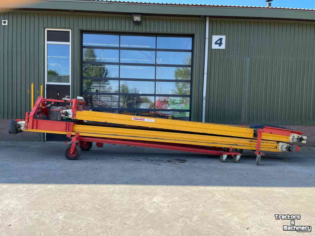 Telescopic conveyor Spinnekop Duoband