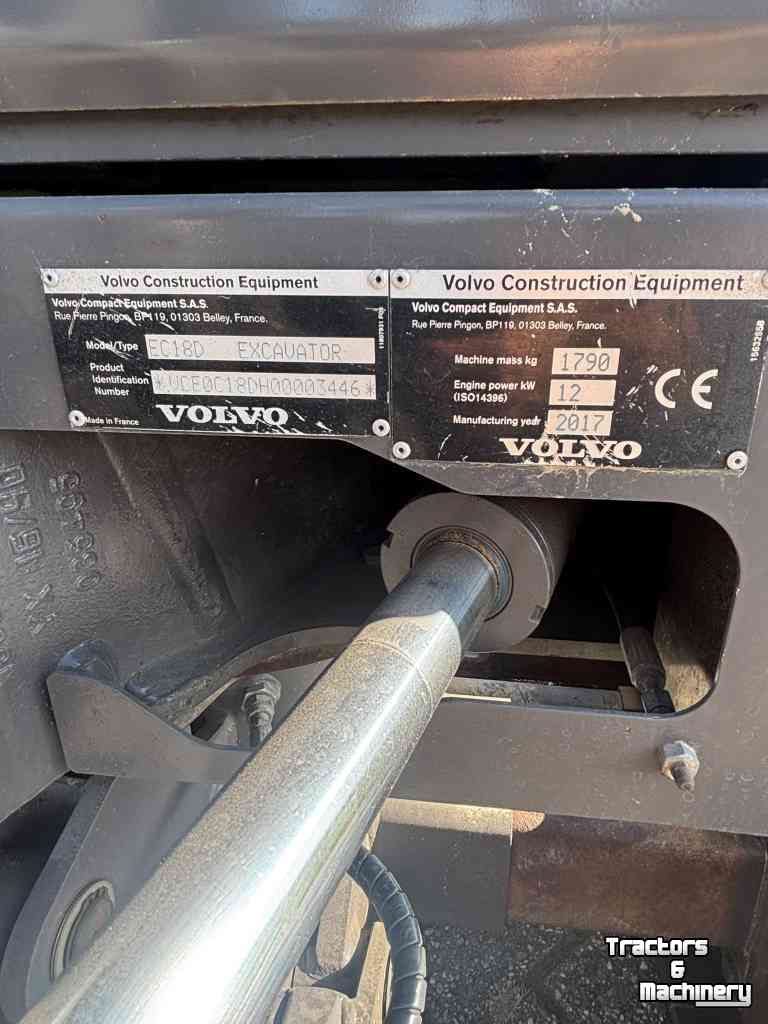 Mini-Excavator Volvo EC18D