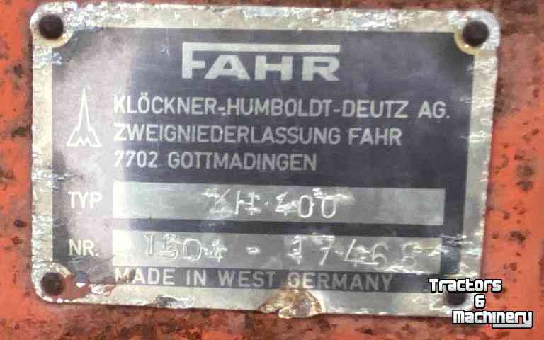 Tedder Deutz-Fahr KH 400 DN Schudder
