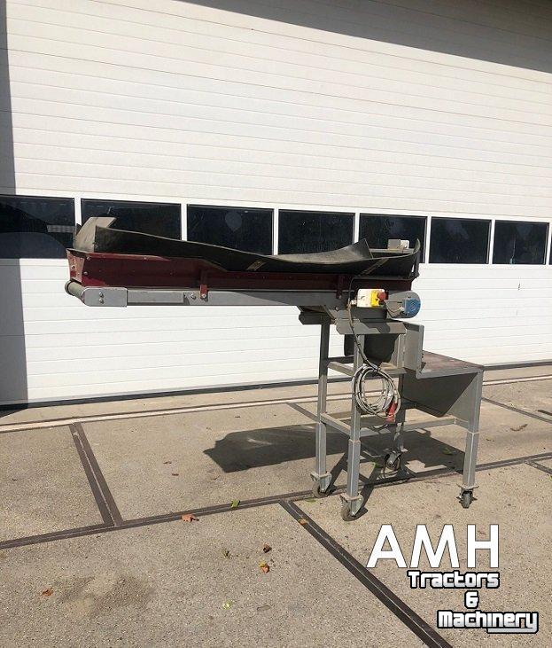 Conveyor  Vlakke band/Krattenband 1800X350 TRANSPORTBAND VLAKKE BAND, KISTENFÖRDERBAND