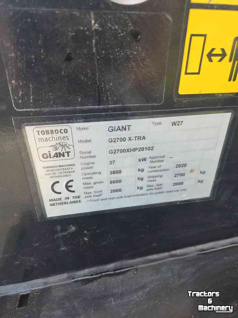 Wheelloader Giant G2700HD+ X-TRA