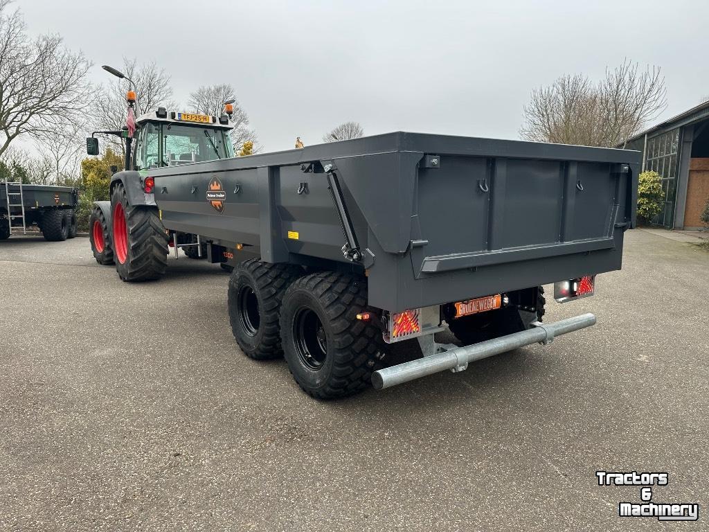 Dumptrailer Palmse Trailer PT1300MB kipper dumper kiepwagen gronddumper
