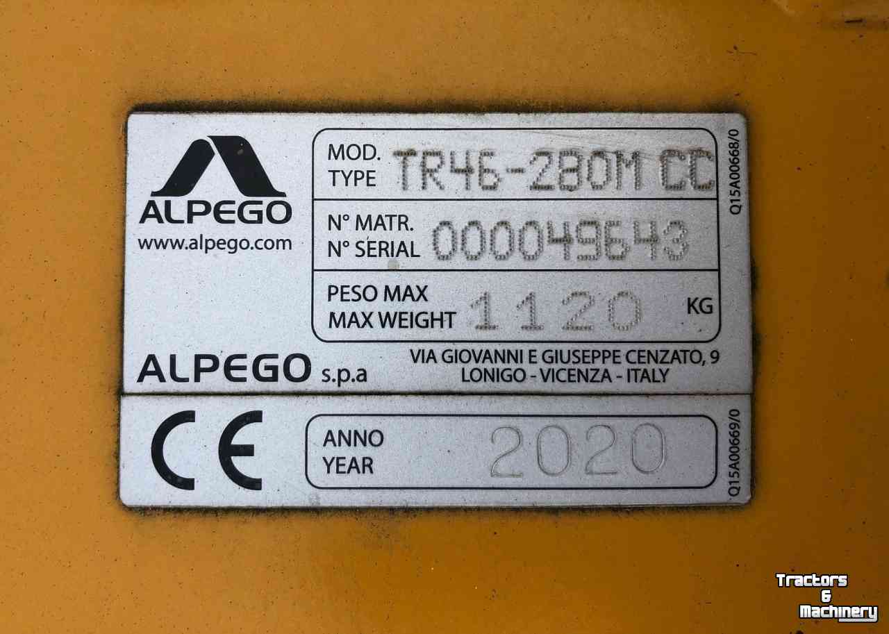 Flail mower Alpego Trisar TR46 - 280