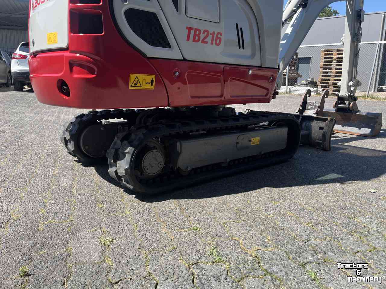 Mini-Excavator Takeuchi TB216 2023, 1000 uur