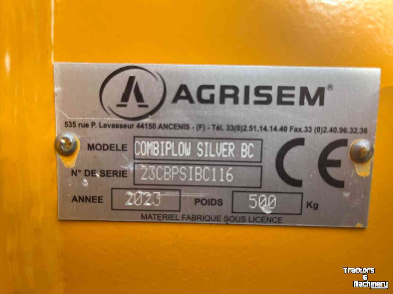 Deep subsoiler Agrisem Combiplow Silver voorzetwoeler