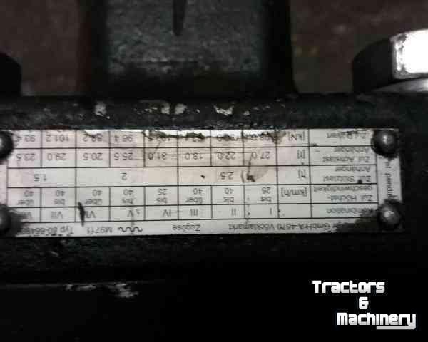 Diverse used spare-parts Scharmüller 8 cm
