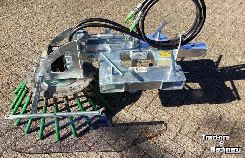 Weed brusher  Onkruidborstel hydr. aangedreven met lepelinsteek