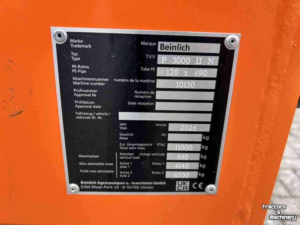 Irrigation hose reel Beinlich Primus