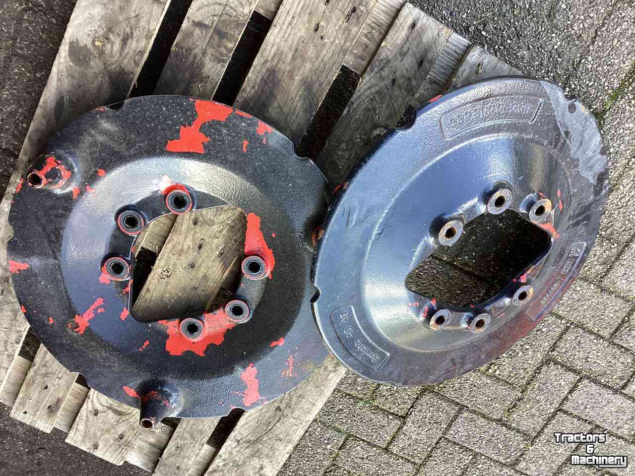 Wheelweights  Valtra/Fendt wielgewichten / wielplaten