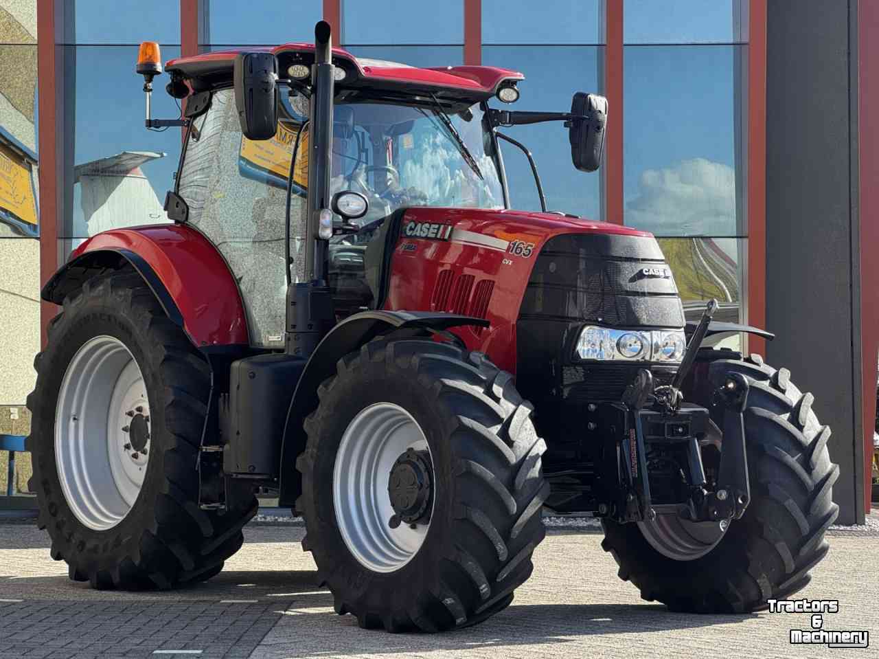 Tractor Case-IH Puma 165CVX vario Fronthef 6026u  vol geveerd 40km