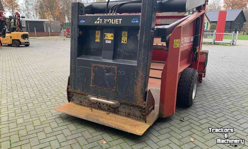 Silage grab-cutter wagon Trioliet UKW 5000 Uitkuilwagen