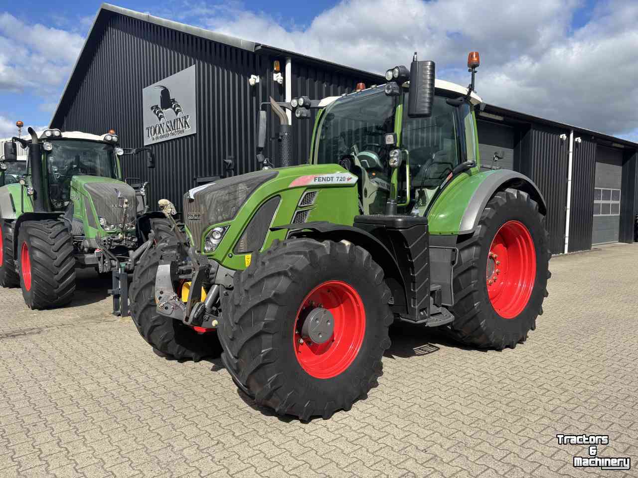 Tractor Fendt 720 S4 Profi Plus Rtk Frontaftakas