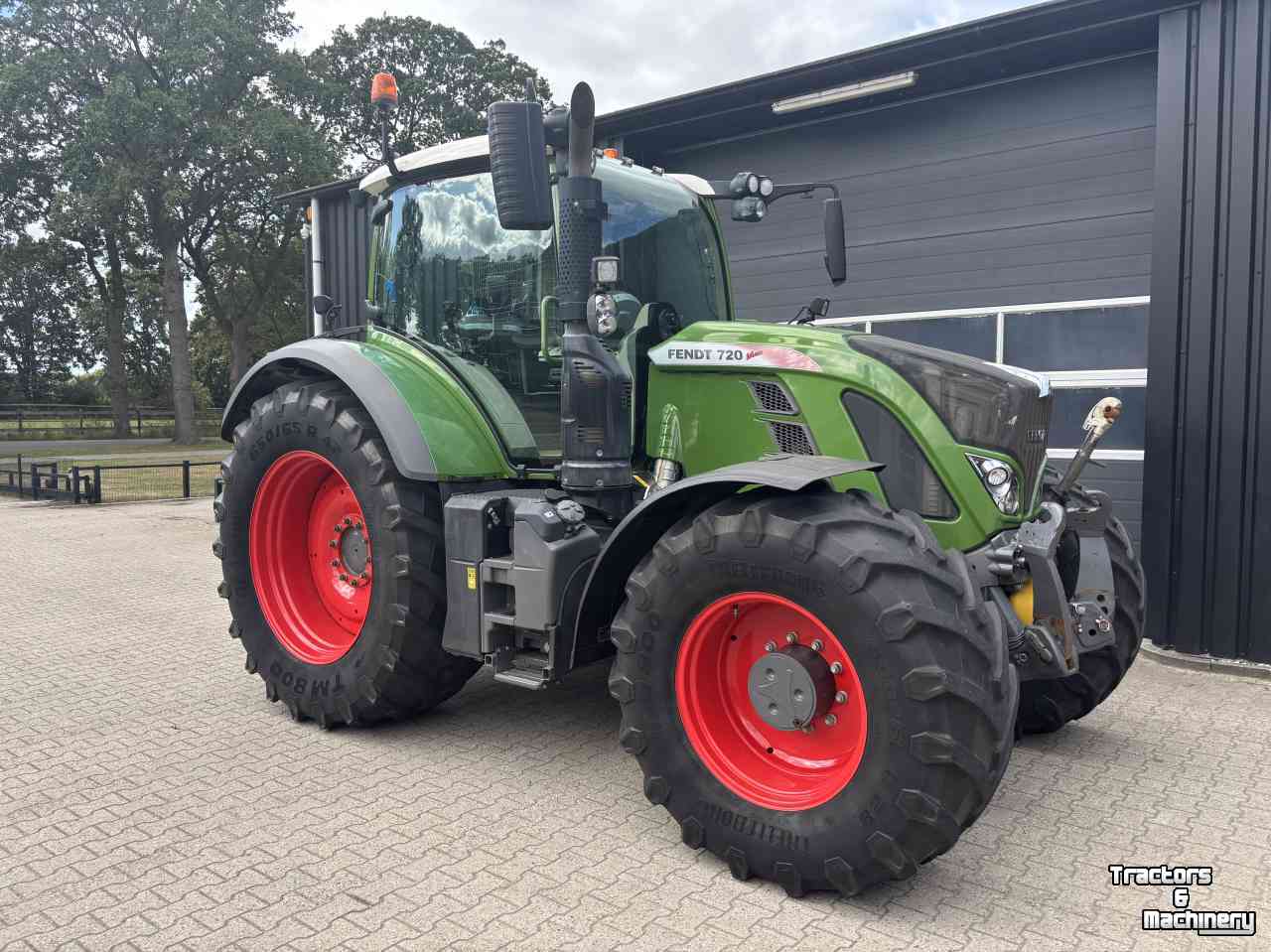 Tractor Fendt 720 S4 Profi Plus Rtk Frontaftakas