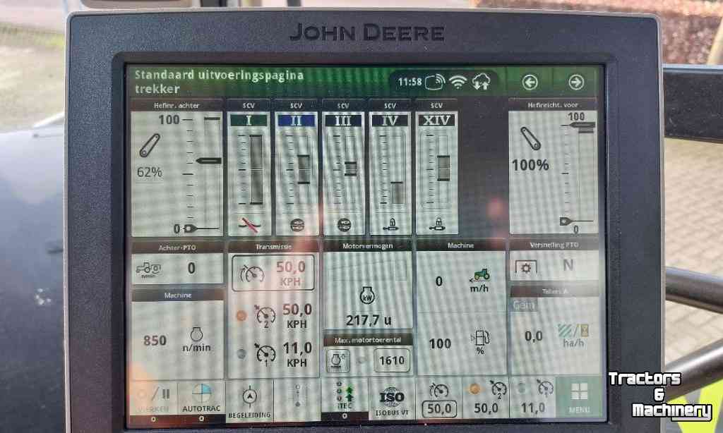 Tractors John Deere 6R185