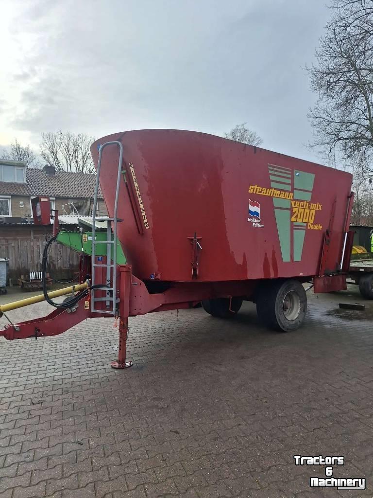 Vertical feed mixer Strautmann voermengwagen Vertimix 2000