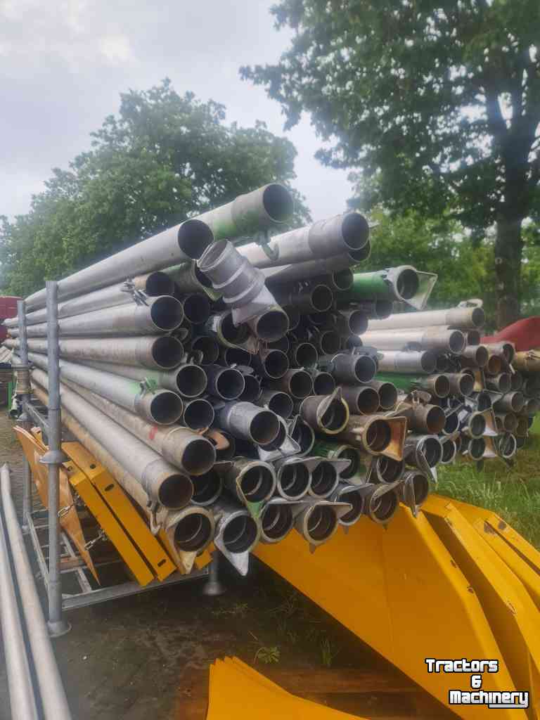Irrigation pipes Humet 4" x 6 m Aluminium Beregeningsbuis