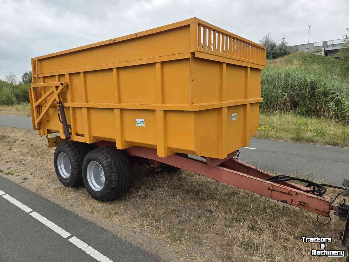 Dumptrailer Theo Tel 7,5 tons tandemas kipper dumper