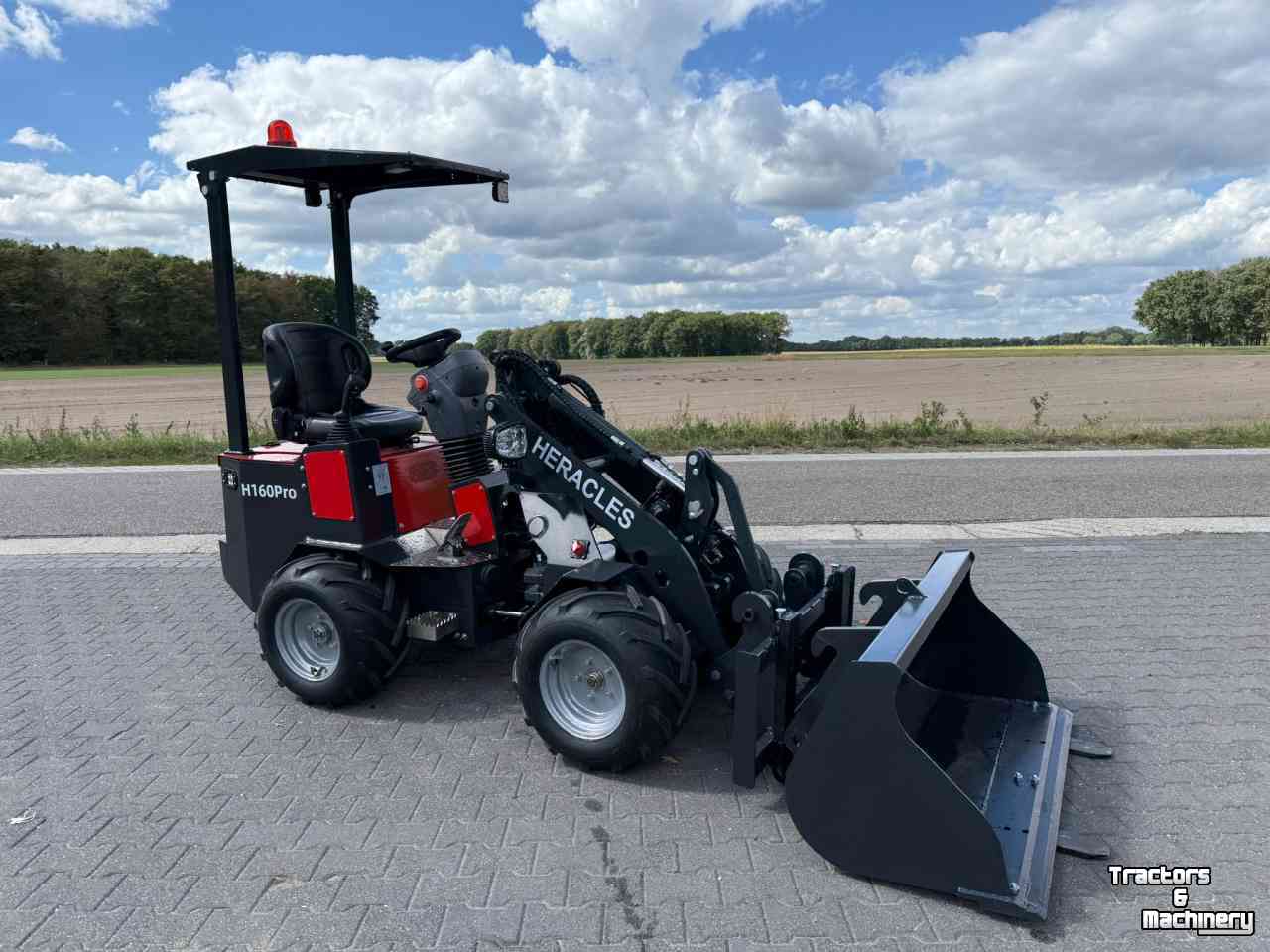 Wheelloader Heracles H160 Pro en Telescoop