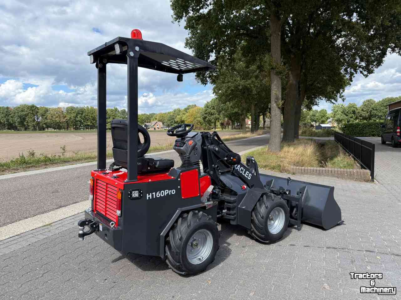 Wheelloader Heracles H160 Pro en Telescoop