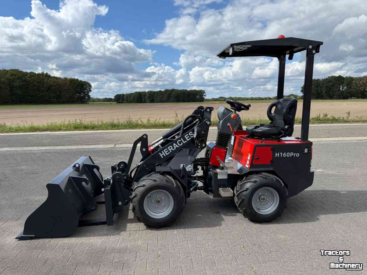 Wheelloader Heracles H160 Pro en Telescoop