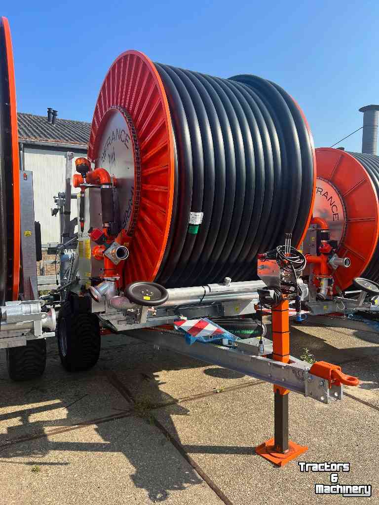Irrigation hose reel Irrifrance Optima 1020 110-340 Beregeningsinstallatie / Regenhaspel