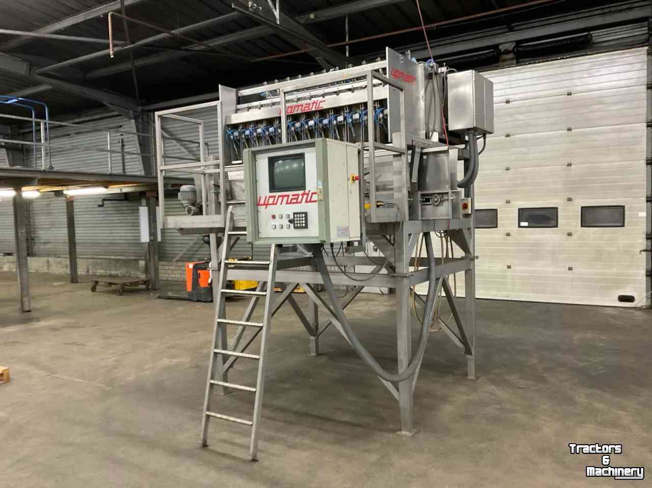 Weighing machines  2112 KE  Upmatic 12 baks weger Upmatic 12-head weigher, Upmatic 12-Kopf-Mehrkopfwaage