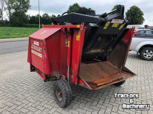 Silage grab-cutter wagon Trioliet UKW3500