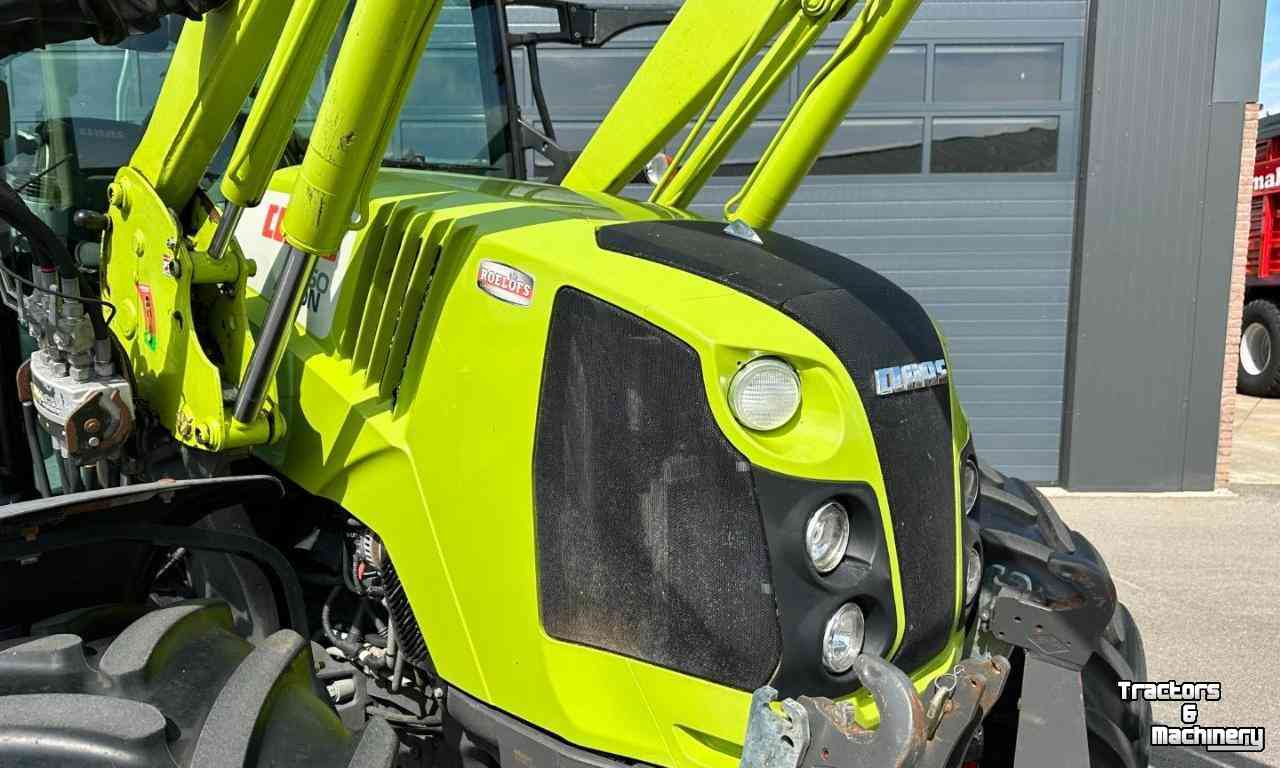 Tractors Claas Arion 450 Cis Tractor + FL 120 Front-Lader