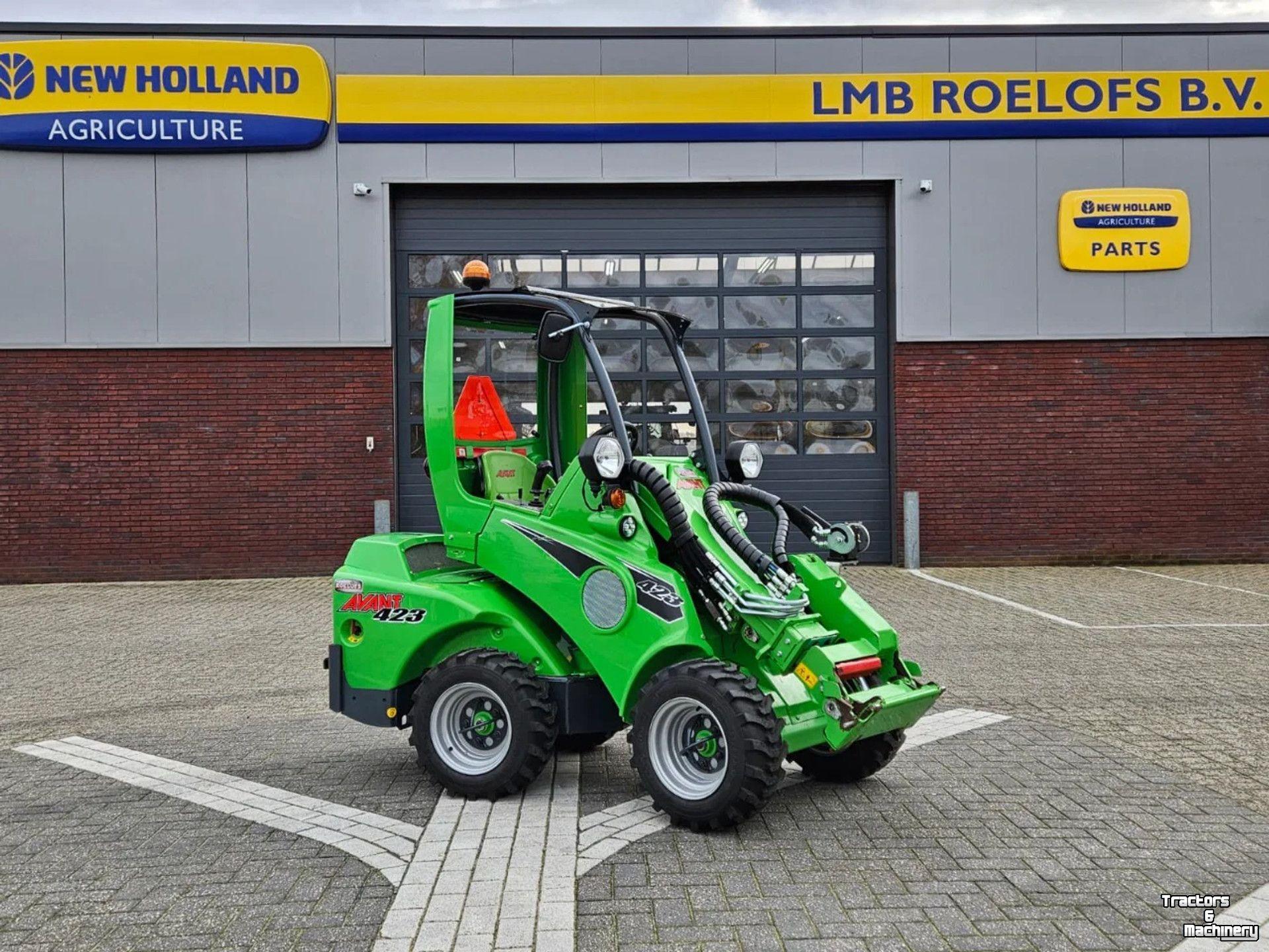 Wheelloader Avant 423 mini-shovel