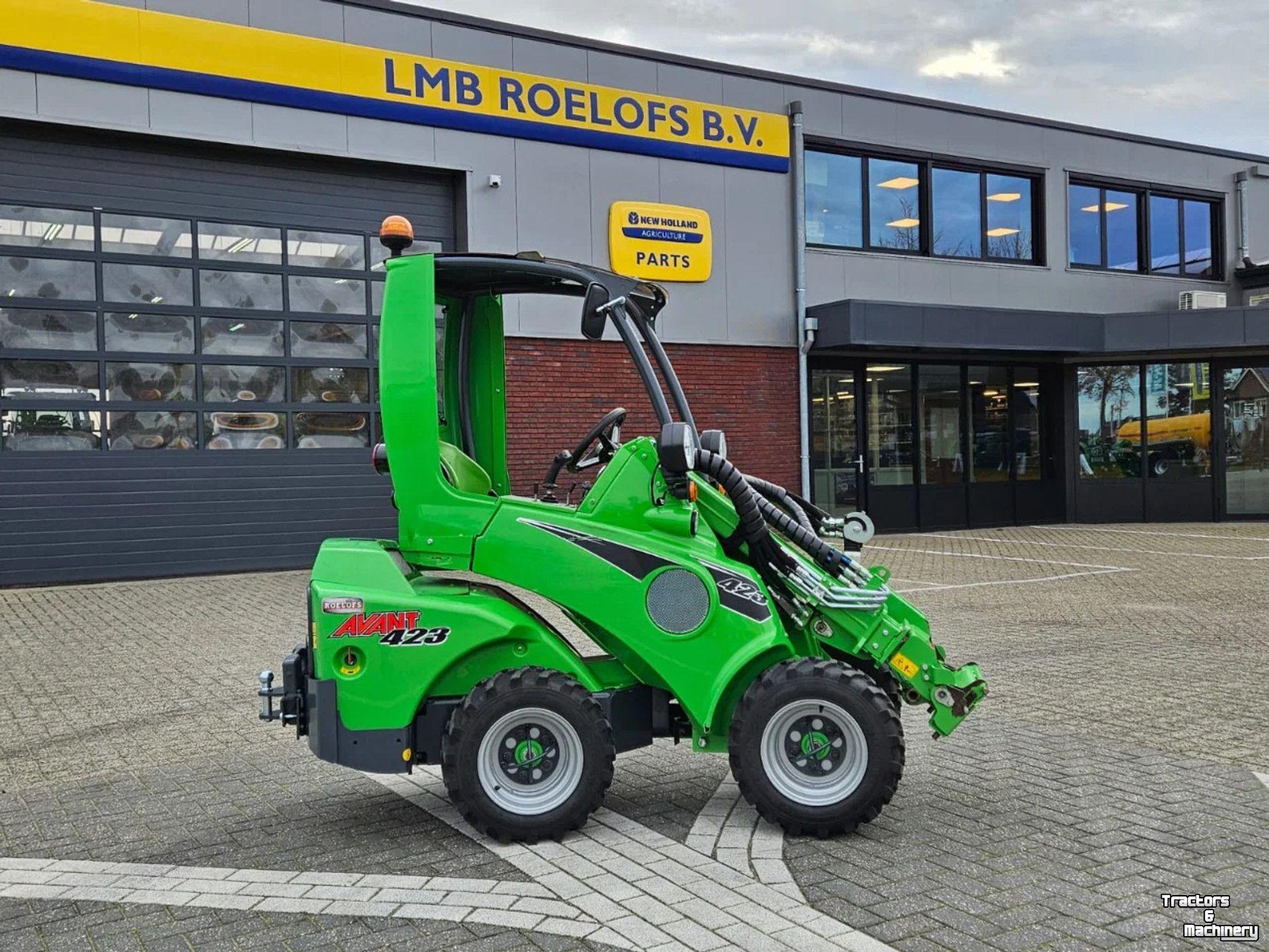 Wheelloader Avant 423 mini-shovel